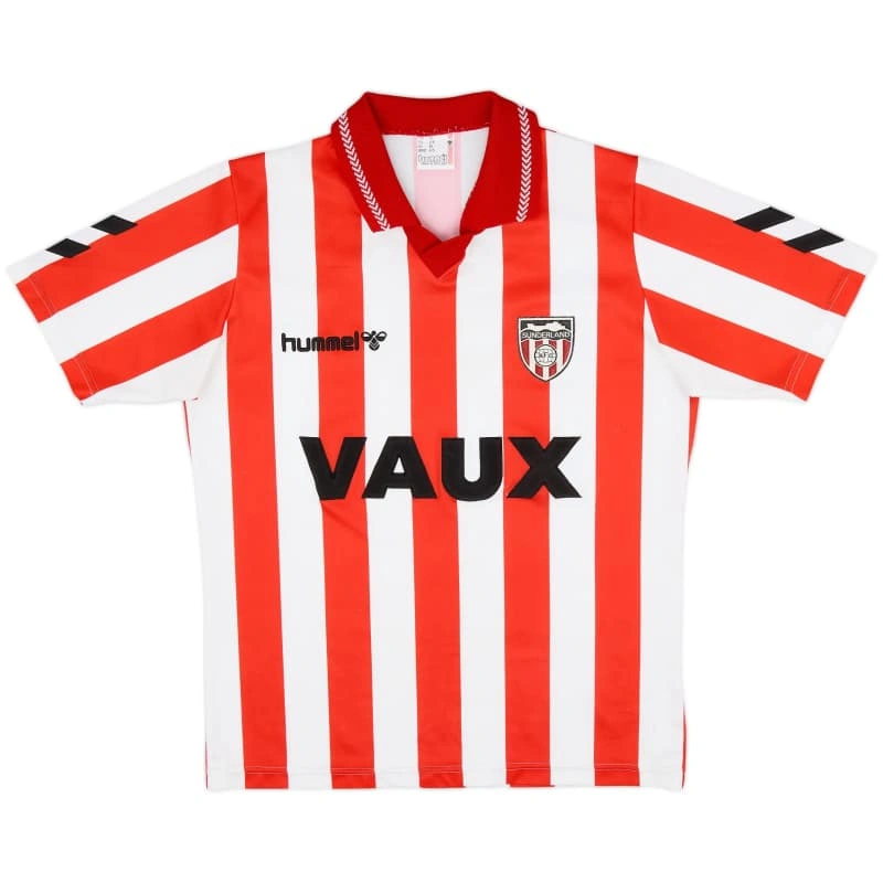 Camiseta Sunderland AFC 1991/1994 Home Retro Rojo/Blanco